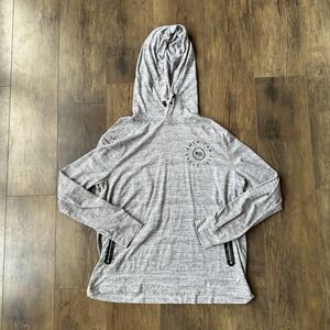 American Eagle Outfitters AEActive Active Flex Hoodie Men's Large Heather Grey